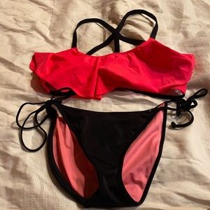 Pink bikini